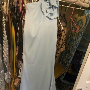 Long dress one sleeve